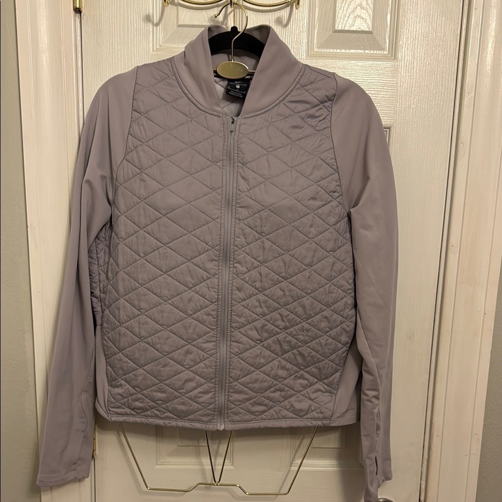 Nike Aerolayer Thermore Gray Running Jacket #202